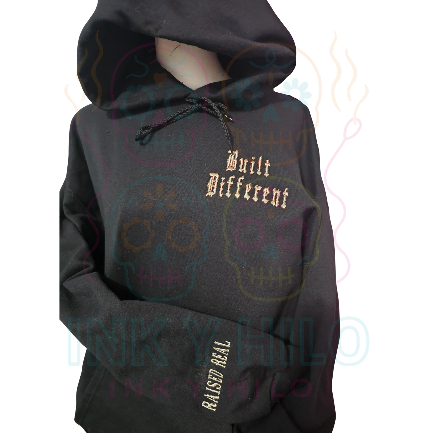 BUILT DIFFERENT Hoodie — CAOS & CULTURA