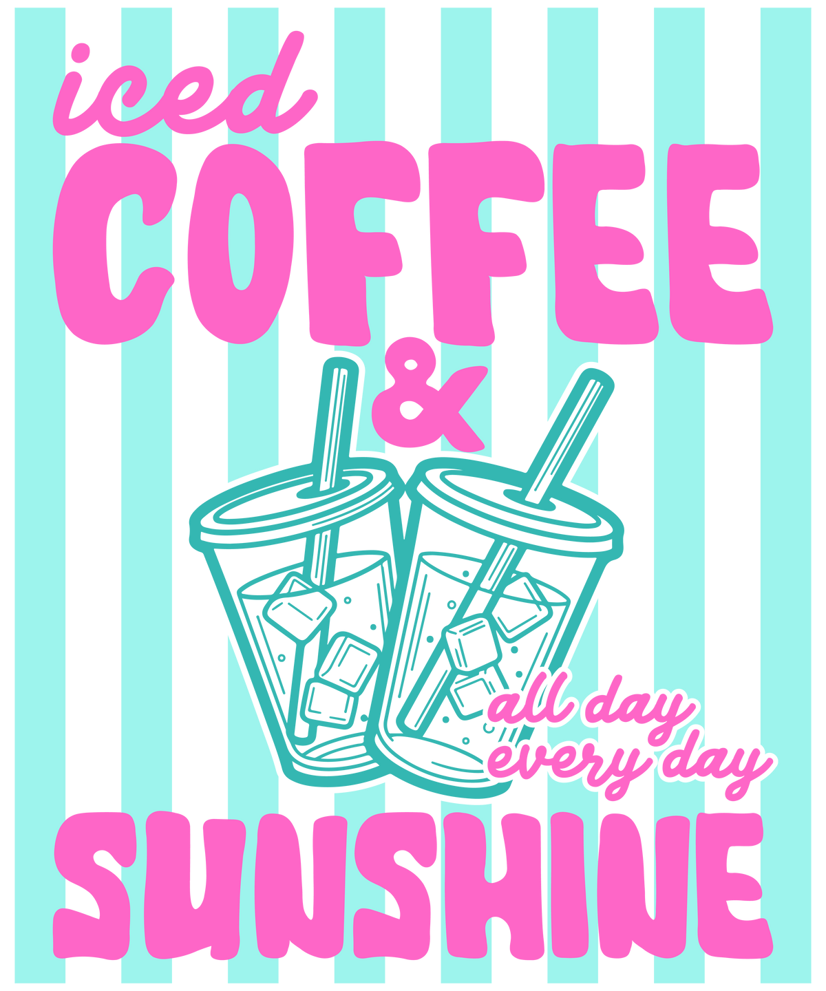 Iced Coffee and Sunshine