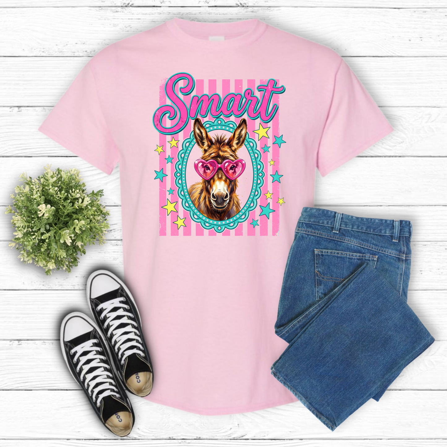 Smart Donkey Kids Graphic Tee
