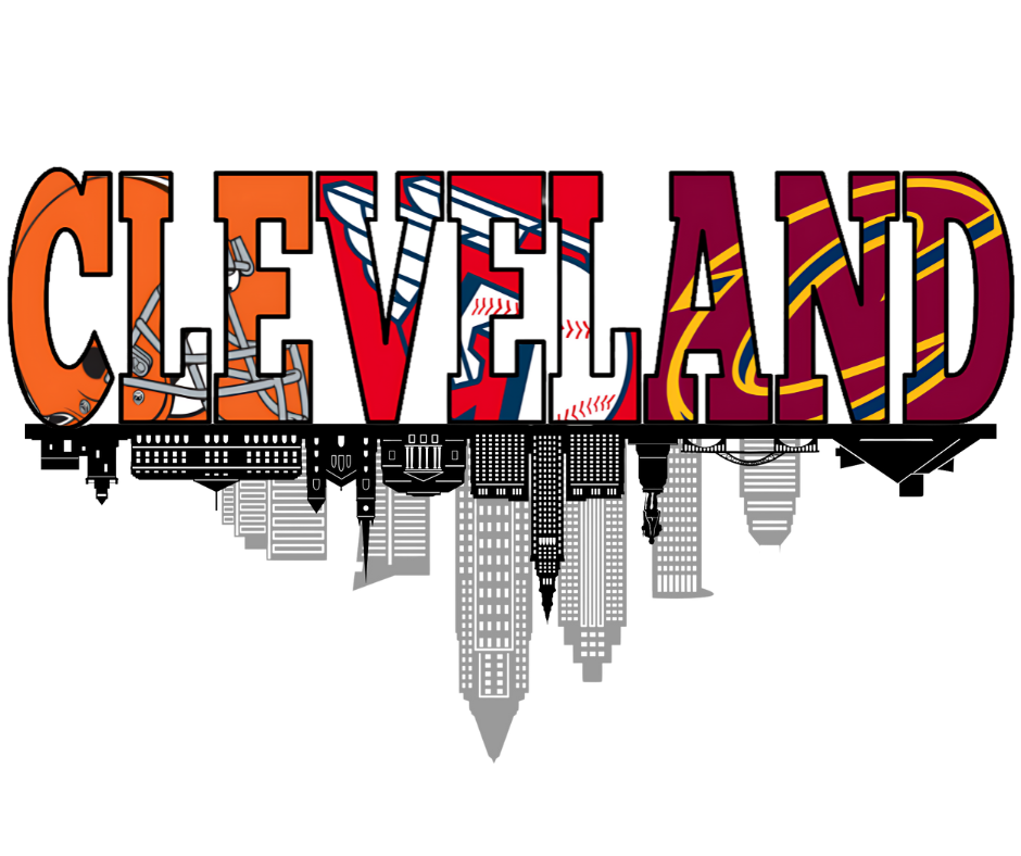 Cleveland Sports Skyline