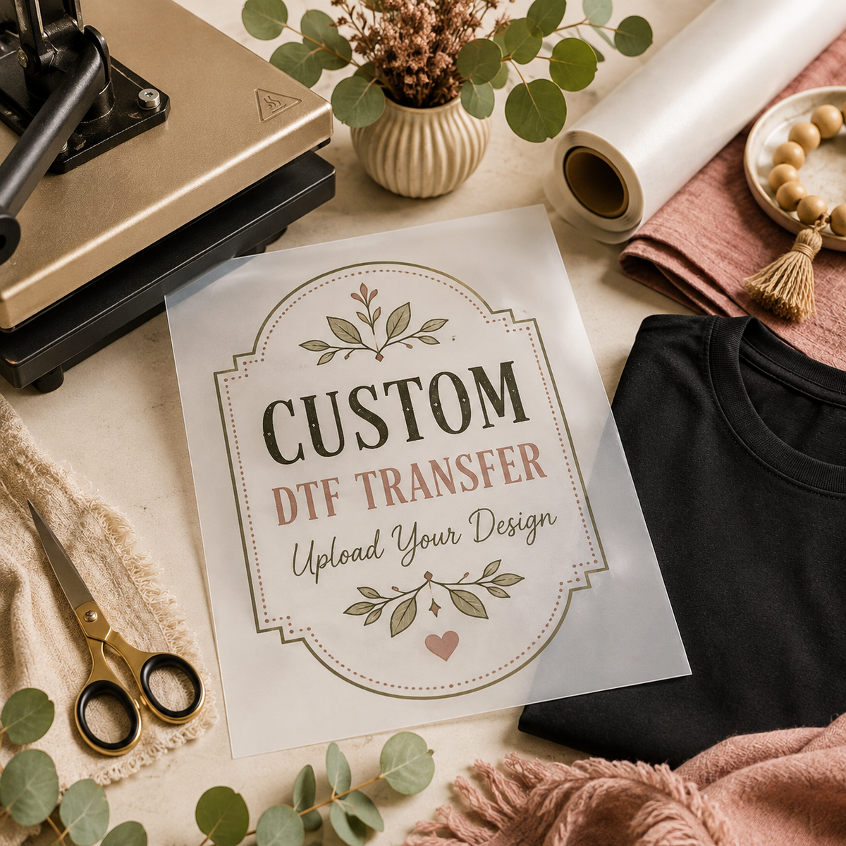 Custom DTF Transfers | Upload Your Design
