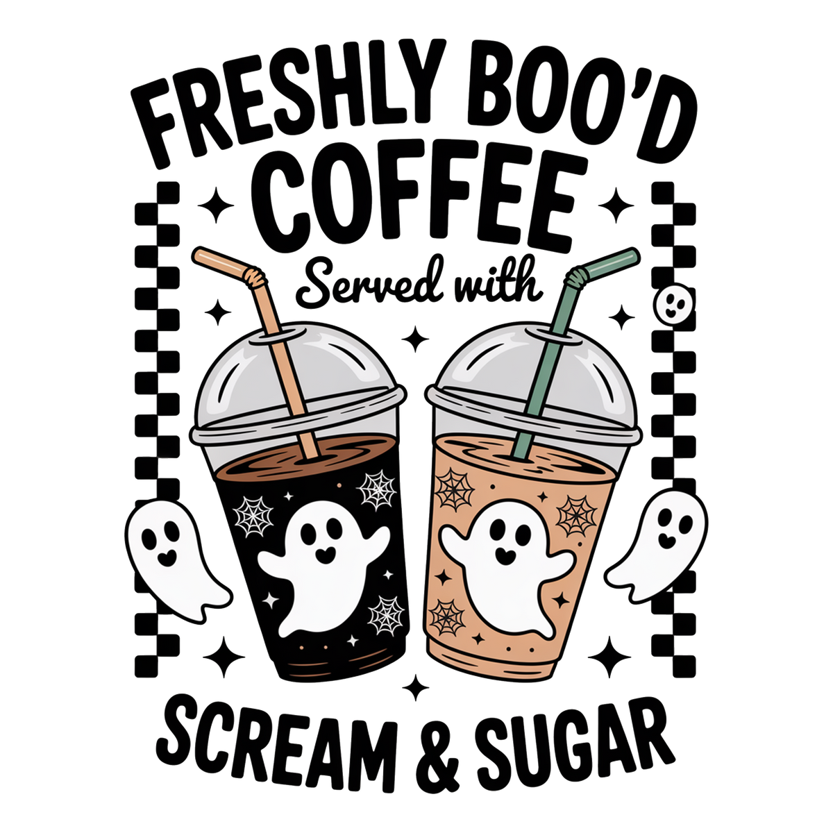 Freshly Boo'd Coffee I Ready-to-Press DTF Transfer