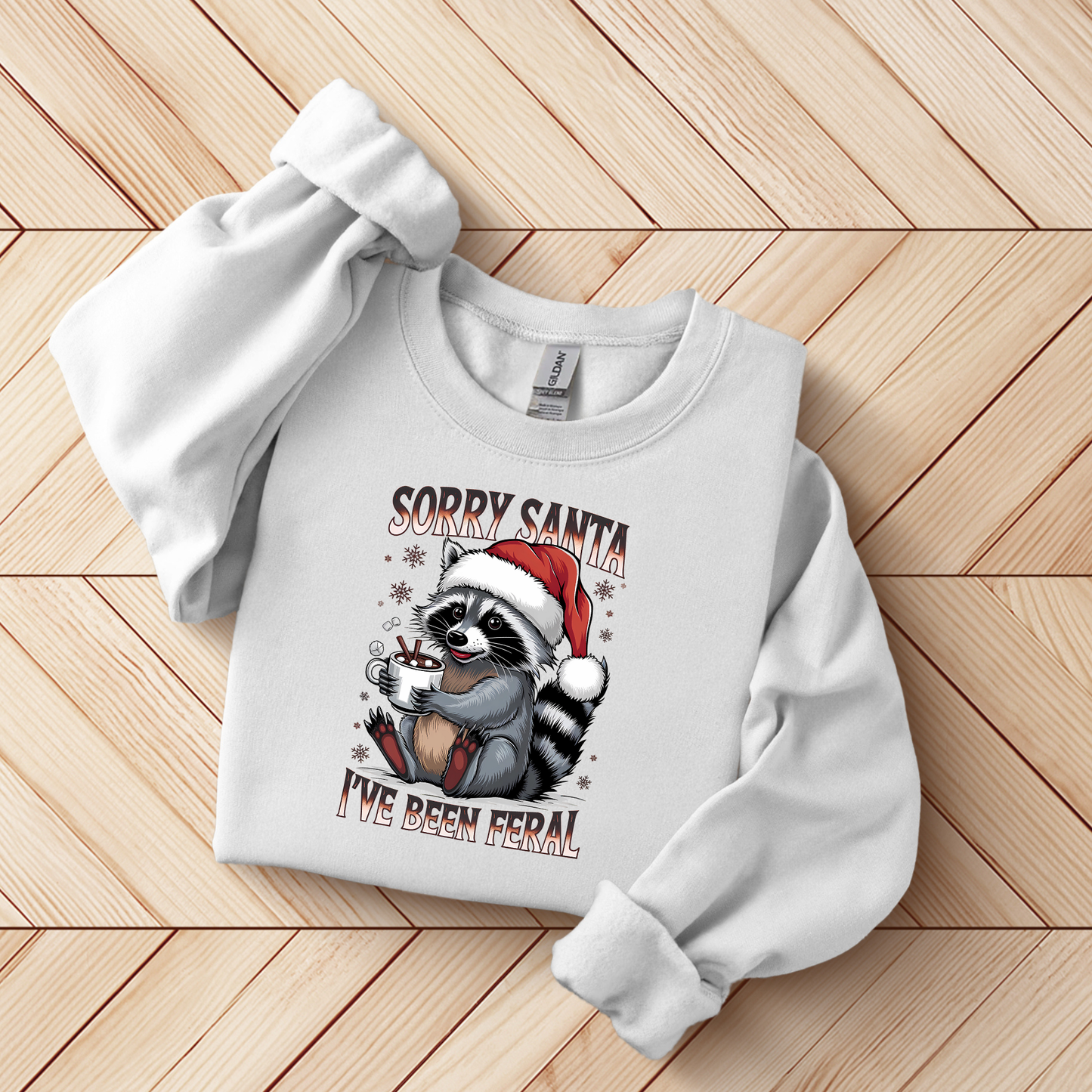 I’ve Been Feral Youth Holiday Crew Neck