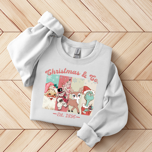 Christmas & Co. Retro Crewneck - Vintage Holiday Fun