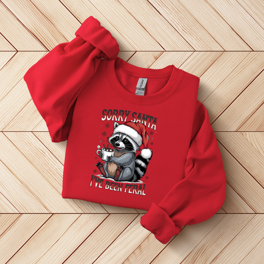 I’ve Been Feral Youth Holiday Crew Neck