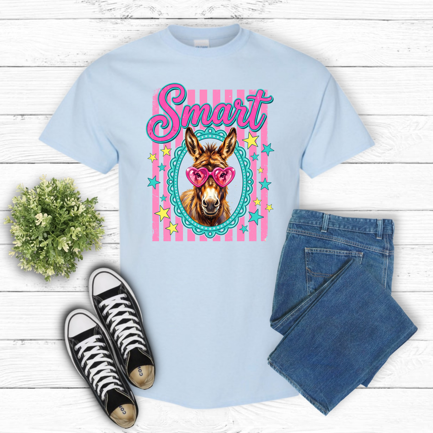Smart Donkey Kids Graphic Tee