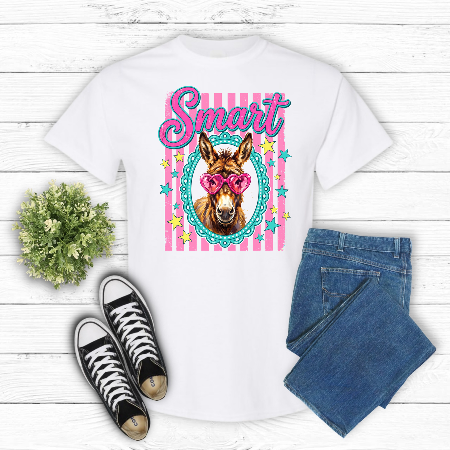 Smart Donkey Kids Graphic Tee