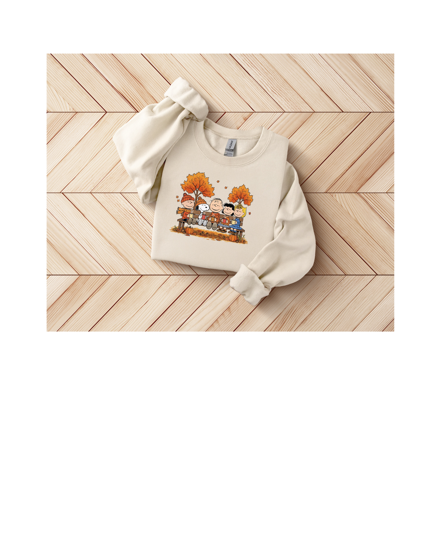 Peanuts Thanksgiving Graphic Crew Neck